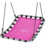 Nils Camp NC5045 Obdelníková houpačka typu čapí hnízdo růžová – Zbozi.Blesk.cz