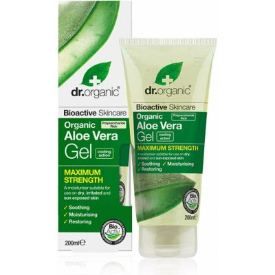 Dr. Organic Aloe Vera gel 200 ml – Zbozi.Blesk.cz