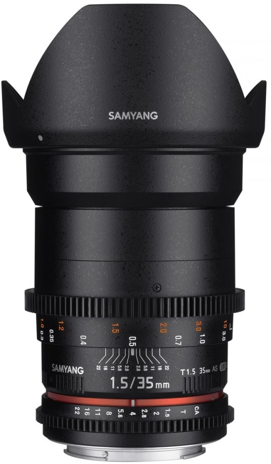 Samyang 35mm T1.5 VDSLR AS UMC II Nikon F-mount