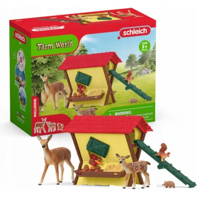 Schleich FARM WORLD De Bosdieren Voeren