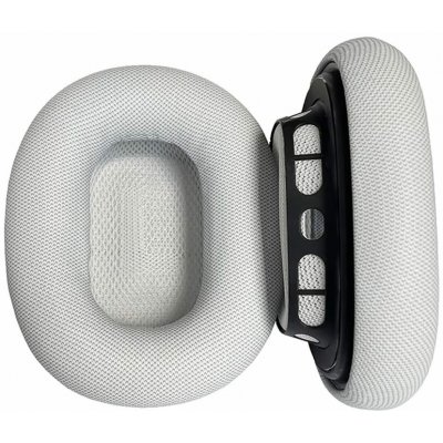 eses náhradní náušníky pro sluchátka Apple AirPods Max bílé kožené – Zboží Živě