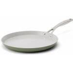 Elmich Nepřilnavá keramická palačinková pánev Zen Ø 26 cm - olivově zelená – Hledejceny.cz