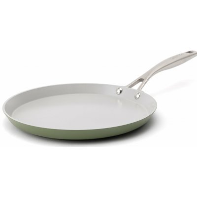 Elmich Nepřilnavá keramická palačinková pánev Zen Ø 26 cm - olivově zelená – Hledejceny.cz
