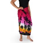 Thajsko Sarong Pareo BUN palmy růžová – Hledejceny.cz