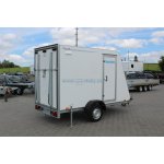 TOMPLAN Přívěs skříňový TFS 320S.01XL 180cm rampa, dveře, okno