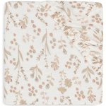 Jollein Prostěradlo napínací Bloomy 120x60 – Zboží Dáma