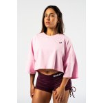 Nebbia Oversized crop JUST FLOW 431 růžové – Zboží Dáma