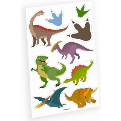 AMSCAN Tetování Happy Dinosaur 10x18cm – Zboží Dáma