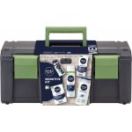 Nivea Sensitive Kit Nivea MEN Sensitive sprchový gel pro muže 250 ml + Nivea MEN Sensitive pěna na holení pro muže 200 ml + Nivea MEN Sensitive voda po holení 100 ml + Nivea MEN Sensitive hydratační k – Zboží Mobilmania