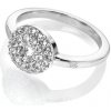 Prsteny Hot Diamonds Třpytivý stříbrný prsten s diamantem a topazy Forever DR245