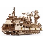 Ugears 3D mechanické puzzle výzkumné plavidlo Research Vessel 575 ks – Zboží Dáma