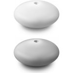 Plastová hlavice stožár - Bílá - velká – Zboží Dáma