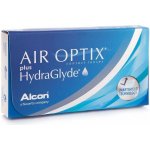 Alcon Air Optix Plus HydraGlyde 3 čočky – Zboží Mobilmania