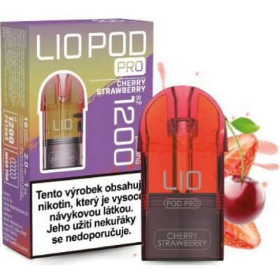Lio Pod Pro Cherry Strawberry 16 mg 1200 potáhnutí – Zboží Mobilmania