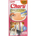 Churu Cat Purée Tuna with Salmon 4 x 14 g – Hledejceny.cz