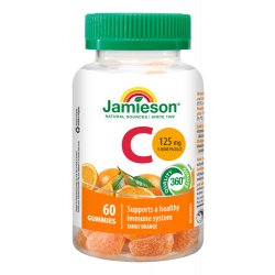 Jamieson Vitamín C Gummies Pomeranč 60 pastilek