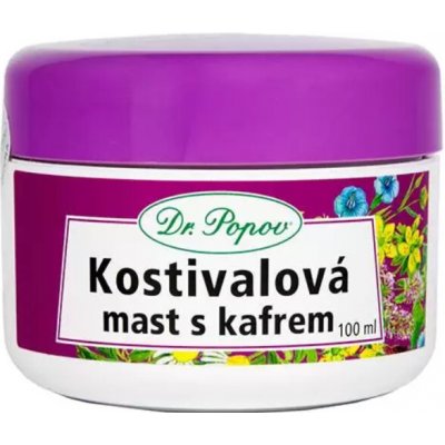 Dr. Popov s.r.o. Kostivalová mast s kafrem 100 ml – Hledejceny.cz