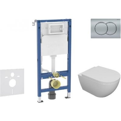 Geberit Duofix s tlačítkem Delta01 SANI11CA1105B – Zboží Dáma