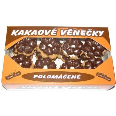 Škvrnovo pekařství Kakaové věnečky 380 g – Sleviste.cz