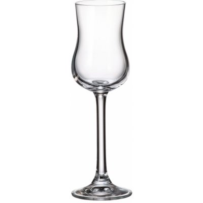 Crystalite Bohemia Sklenice Grappa Gastro na destiláty likér rum 6 x 85 ml – Hledejceny.cz