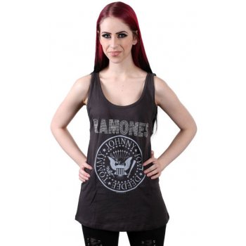 Ramones LOGO DIAMANTE SILVER CHARCOAL AMPLIFIED AV663RLS