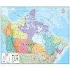 Mapa a průvodce Canada laminated - Sheet map rolled