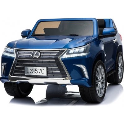 Mamido elektrické autíčko Lexus LX570 4x4 lakové modrá