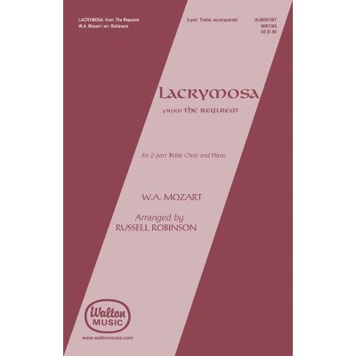 Lacrymosa from Requiem pro sbor 2-Part 1020655 – Hledejceny.cz
