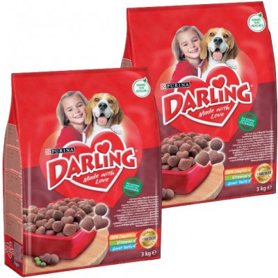 Purina Darling 2 x 3 kg – Zboží Mobilmania