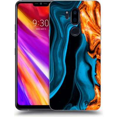 Pouzdro Picasee silikonové LG G7 ThinQ - Gold blue čiré – Hledejceny.cz