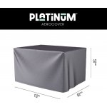 AeroCover 9120 Platinum 112x82x50 cm- ochranný kryt na lounge stolek – Hledejceny.cz