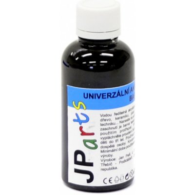 Univerzální akrylátová barva černá lesklá 50g U9017