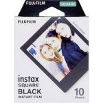 Fujifilm Instax SQUARE Black Frame Instant Film (10ks) – Zboží Živě