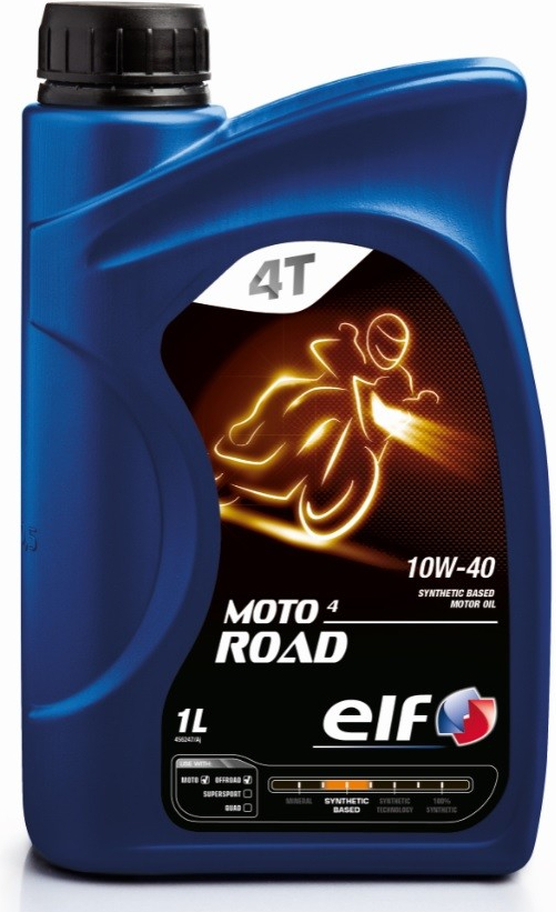 Elf Moto 4 Road 10W-40 4 l