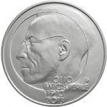 Česká mincovna 100. výročí narození Otty Wichterleho 200 Kč 2013 stříbrná mince Proof 13 g – Sleviste.cz