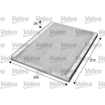 VALEO Filtr, vzduch v interiéru 715609 – Hledejceny.cz