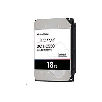 WD Ultrastar DC HC550 18TB, WUH721818ALE6L4