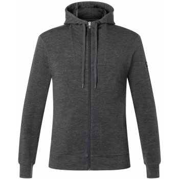 Merino mikina Everyday Hoodie pirate grey melange