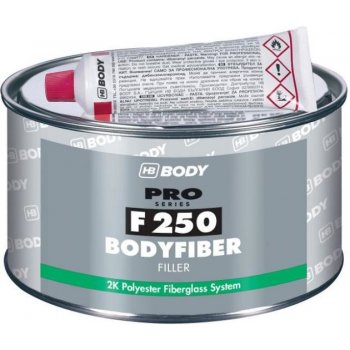 HB BODYFiber 250 tmel se skelným vláknem 750g