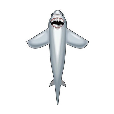 Invento drak žralok bílý – Zboží Mobilmania