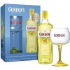 Gin Gordon's Sicilian Lemon 37,5% 0,7 l (dárkové balení 1 sklenice)