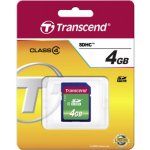 Transcend SDHC Class 4 4 GB TS4GSDHC4 – Zboží Živě