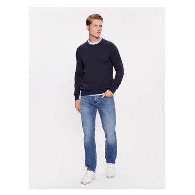 JOOP! Jeans svetr 30035083 tmavomodrá – Zboží Mobilmania