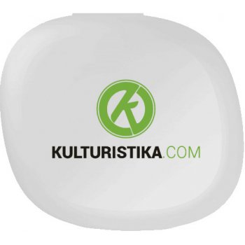 Kulturistika.com Pillbox 5 Sekcí bílá