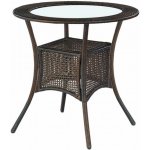 Halmar Midas stůl tmavě hnědý – Zbozi.Blesk.cz