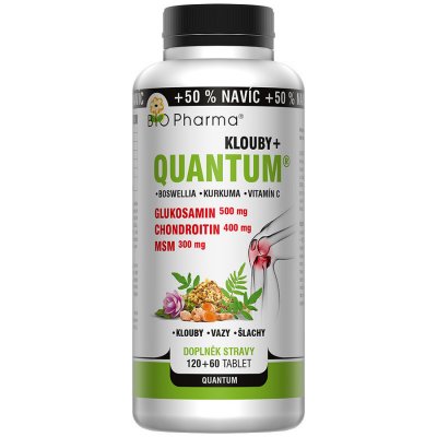 Bio-Pharma Quantum Klouby+ 6 složek 120+60 tablet – Hledejceny.cz