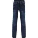 Alpine Pro Algodo 2 dětské jeans KPAJ074 námořnická modř – Zboží Dáma
