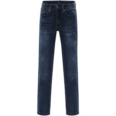 Alpine Pro Algodo 2 dětské jeans KPAJ074 námořnická modř – Zboží Dáma