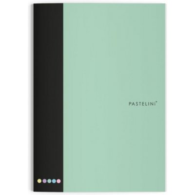 PASTELINI Sešit 444 A4 40 l. linkovaný zelený – Zboží Dáma