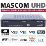 MASCOM MC9130 UHDCI Smart, 4K UHD, DVB-/T2/C//S2, CI+, combo – Zboží Živě